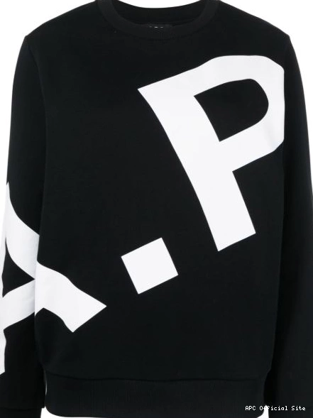 sweatshirt Women A.P.C. logo-print 0504
